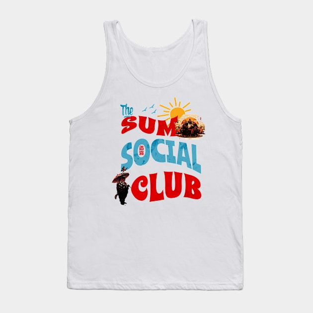 The Sumo Social Club Tank Top by Afro-Manga